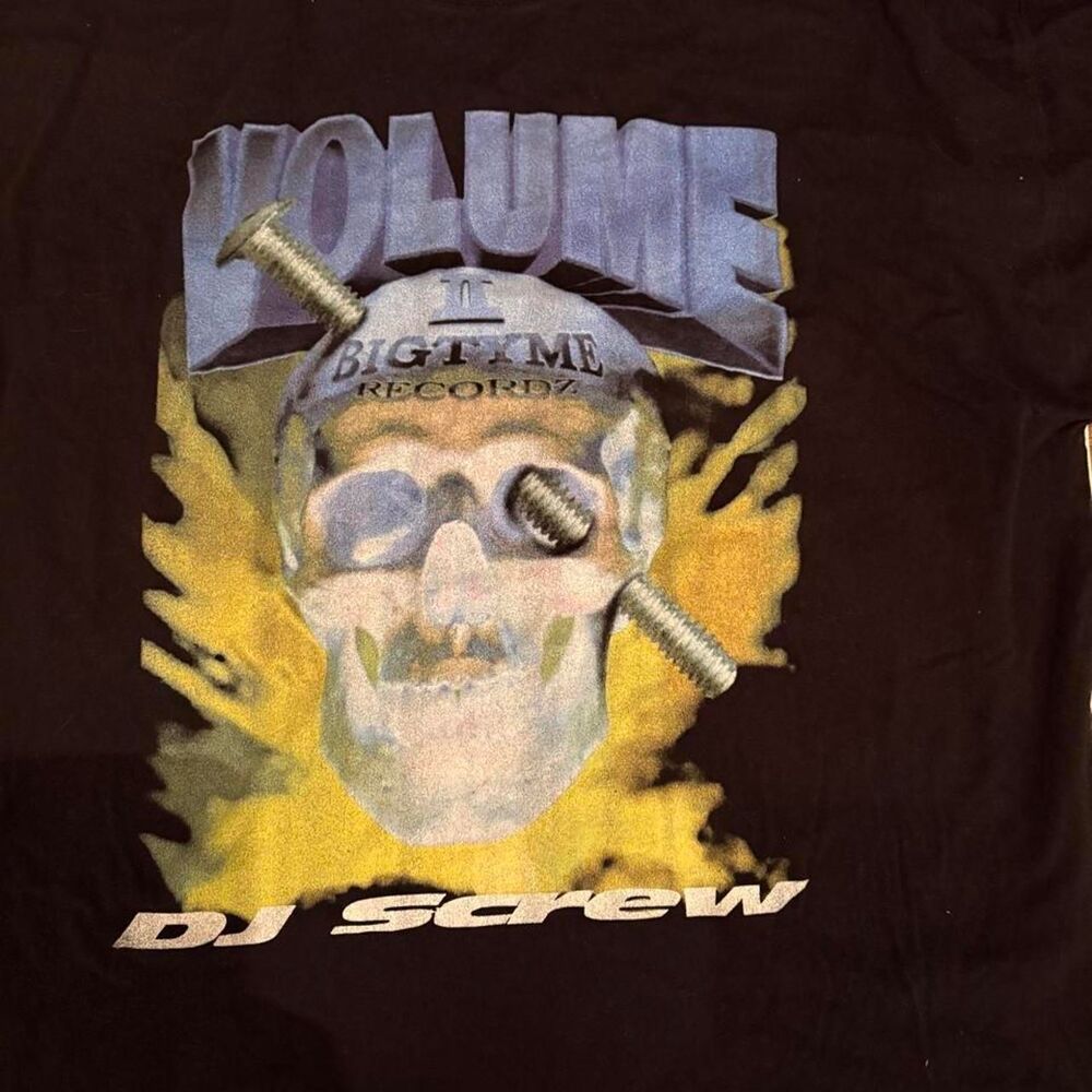 DJ Screw tribute rap tee